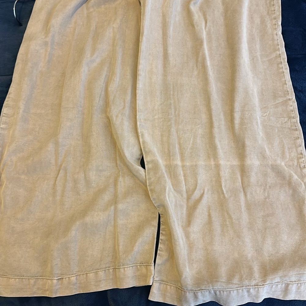 YFB Khaki Wide Leg Trousers SzXS - Picture 9 of 9